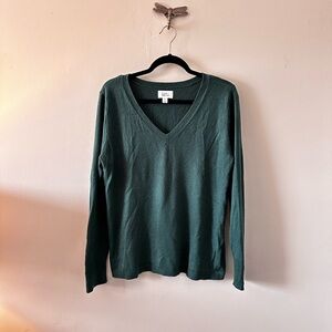 croft & barrow | Teal Crewneck Knit Sweater